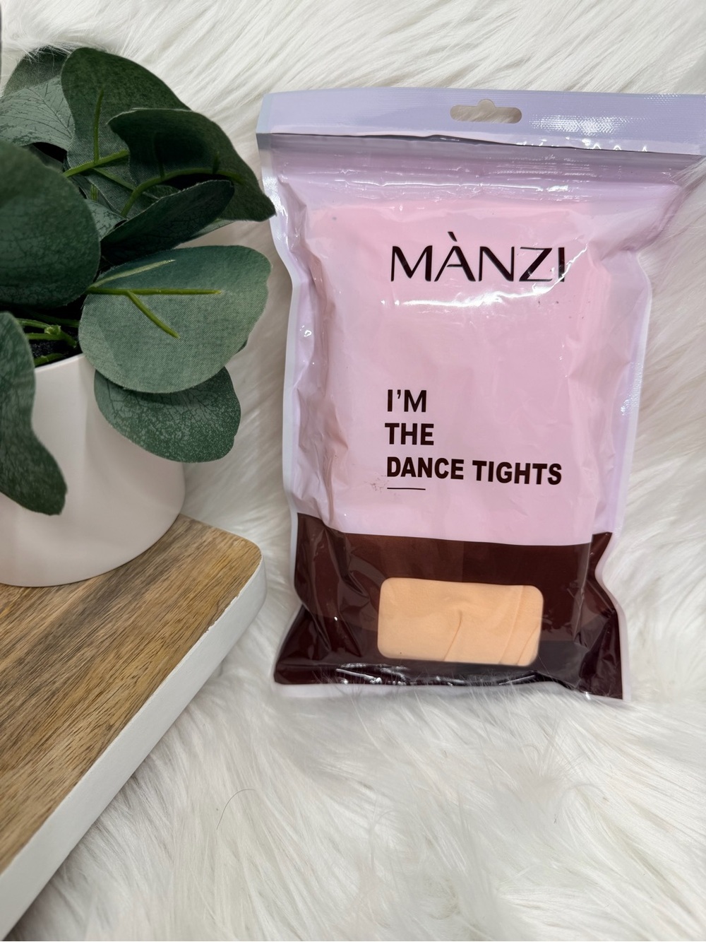 MÀNZI Set of 3 Dance Tights - Ballet Pink- sz Med